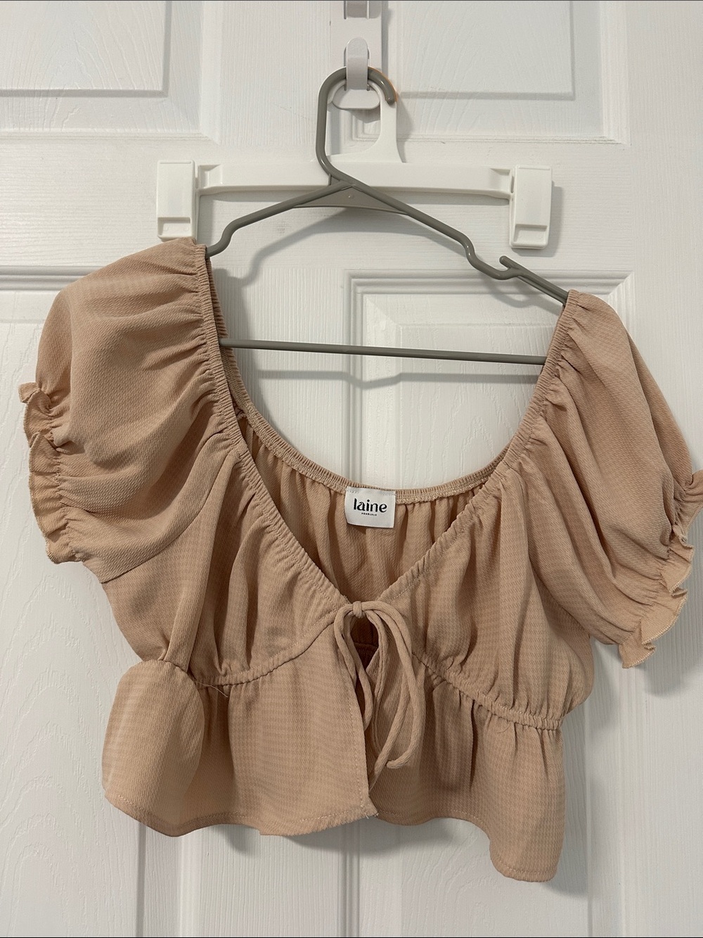 Women’s Puff Sleeve Crop Top